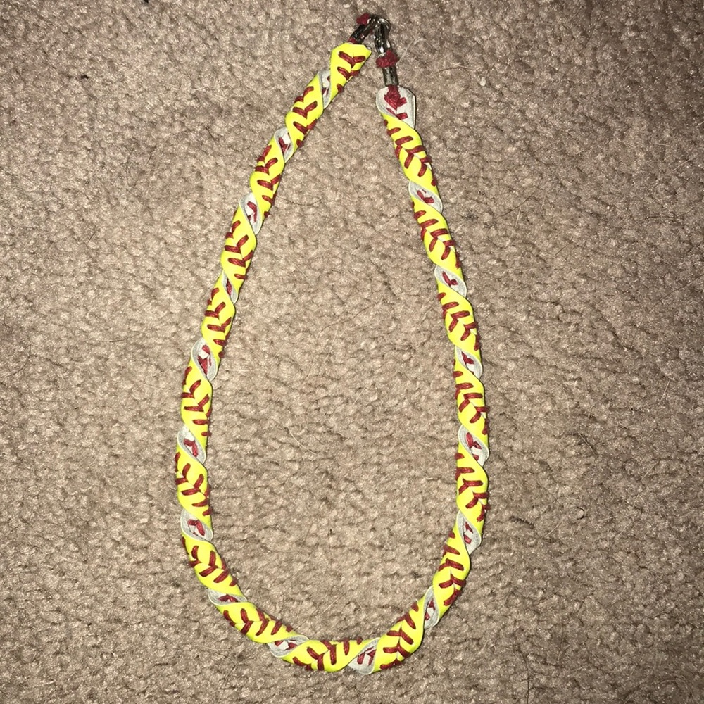 Softball necklace